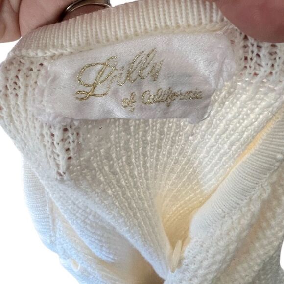 Vintage‎ Lilly of California Cardigan Sweater - Picture 5 of 5